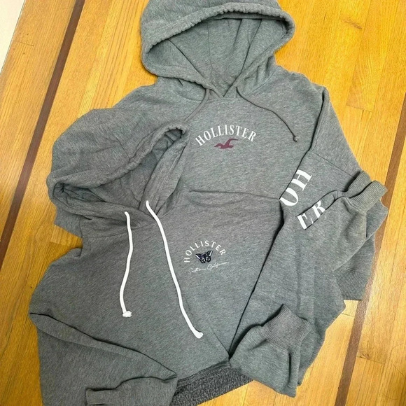 Hollister Tops - Hollister cropped hoodie duo
